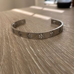 Tory Burch Silver Cuff Bracelet